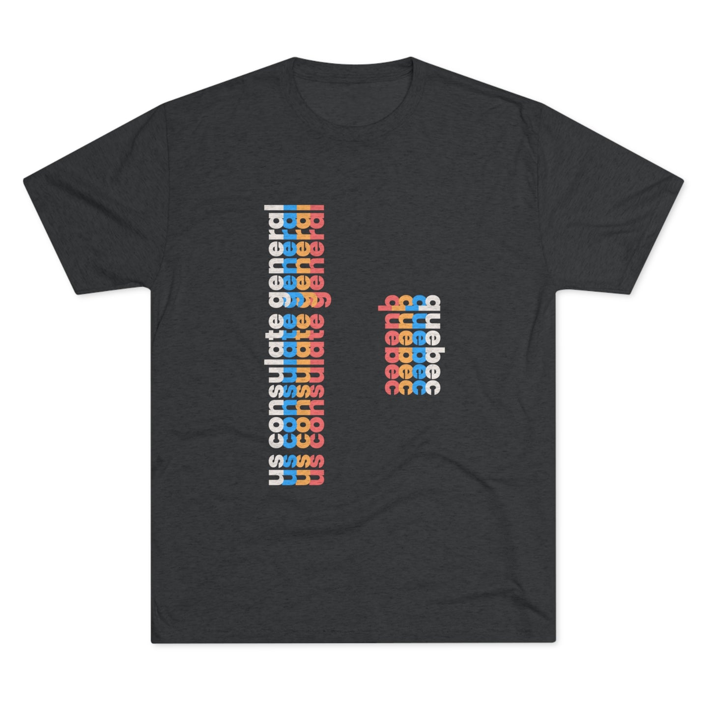 Retro Verso T-Shirt:  Quebec