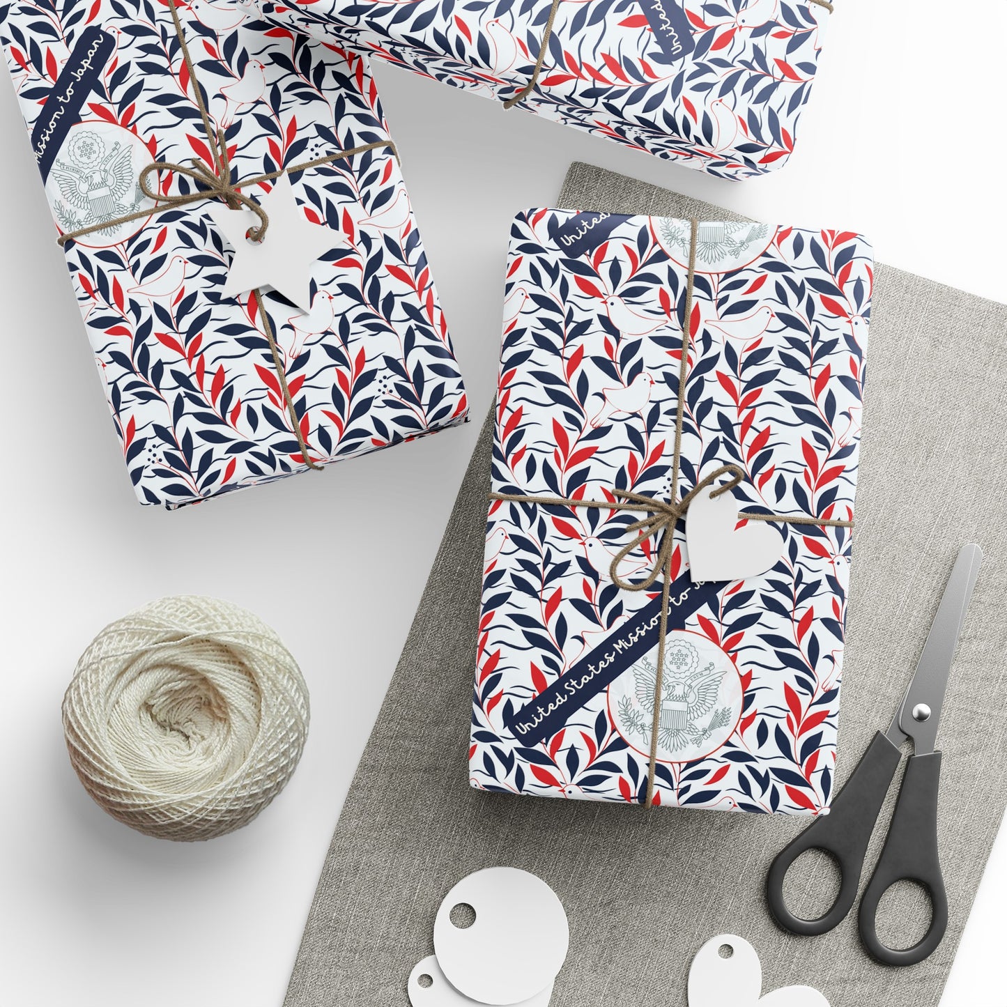 Finding Peace Wrapping Paper: Japan