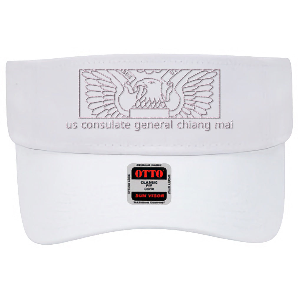 Modern Embroidered Visor: Chiang Mai