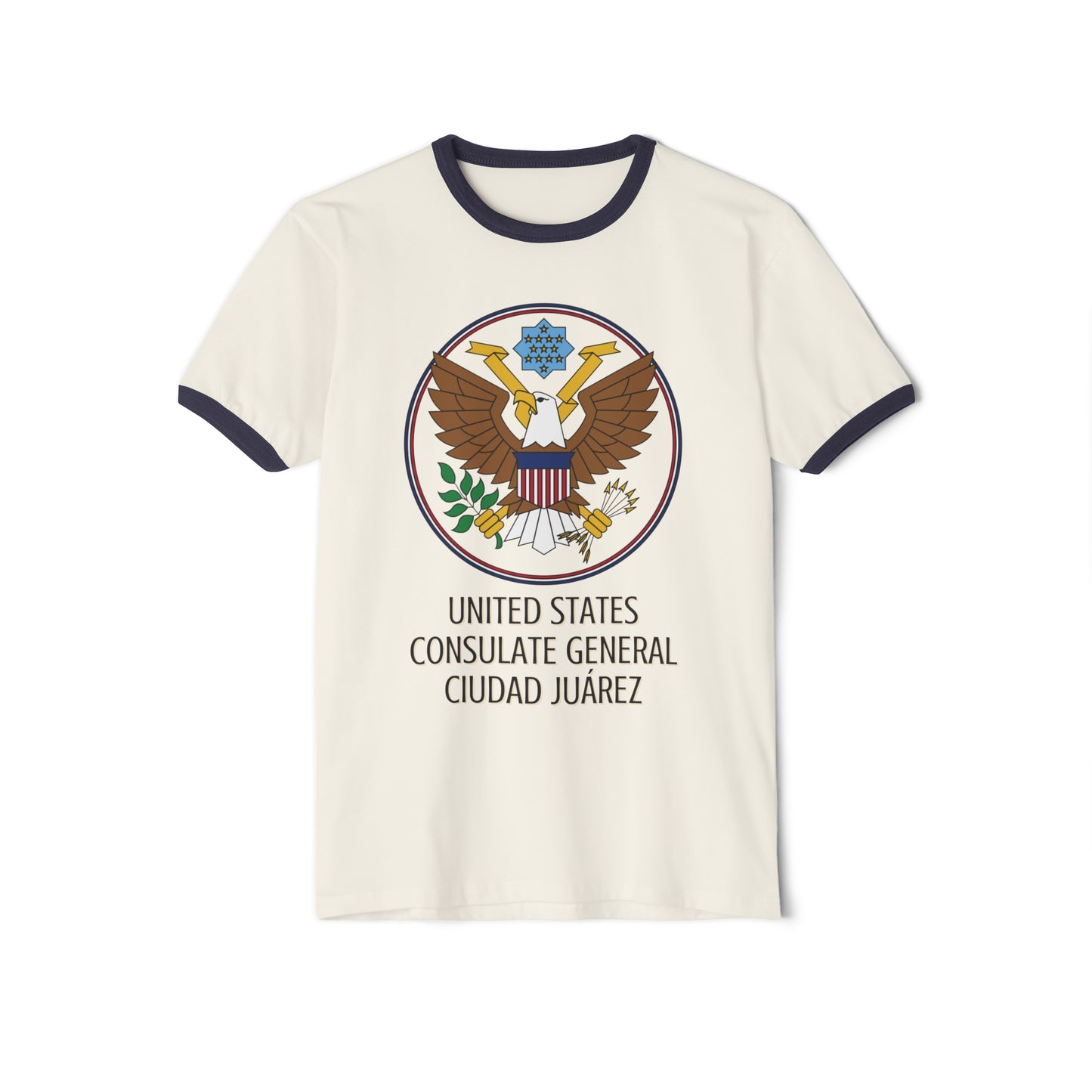 Art Deco Ringer T-Shirt: Ciudad Juárez