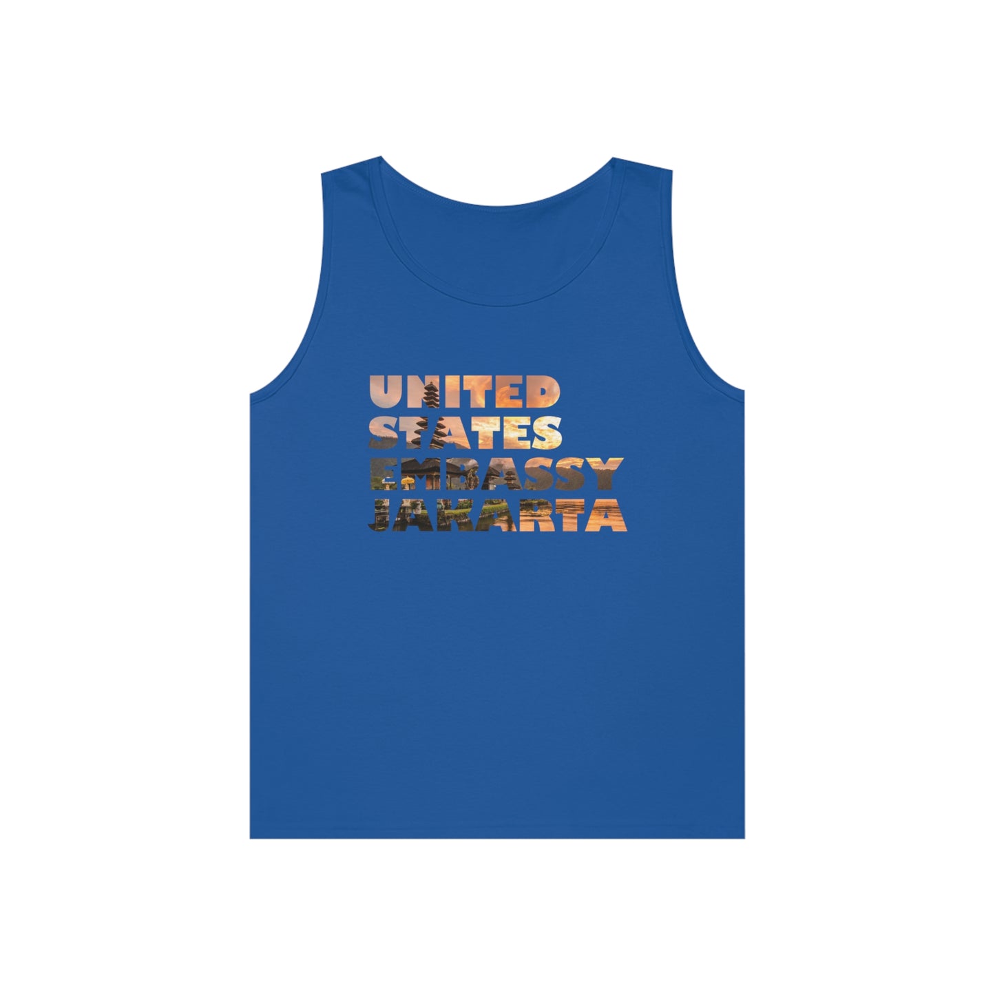 Read the Lines Tank Top: Jakarta