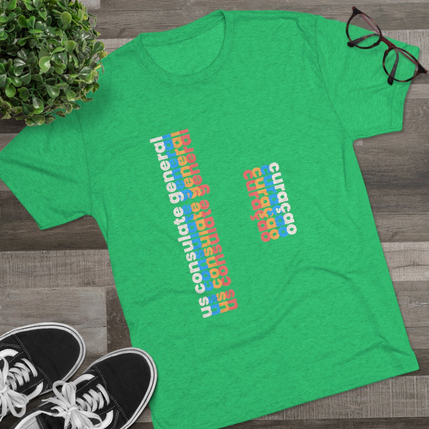 Retro Verso T-Shirt:  CuraCao