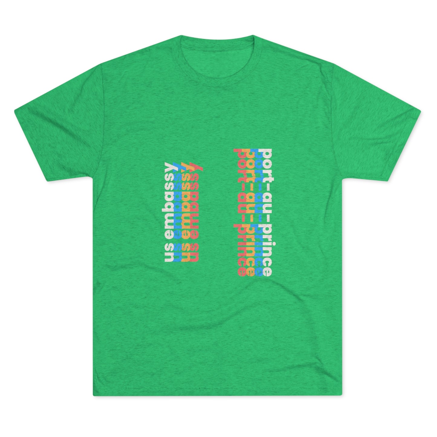 Retro Verso T-Shirt: Port-Au-Prince