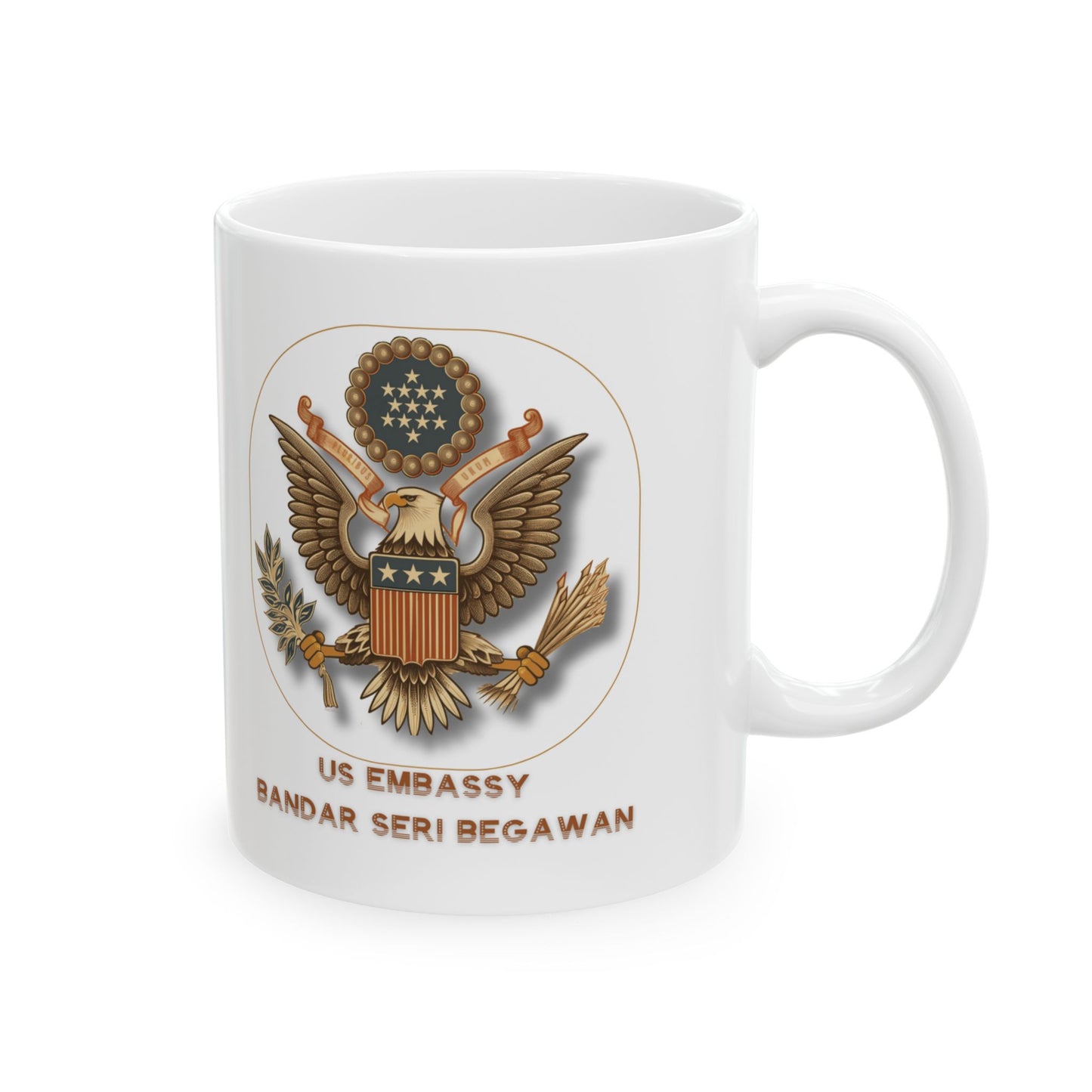 Vintage Great Seal Coffee Mug: Bandar Seri Begawan