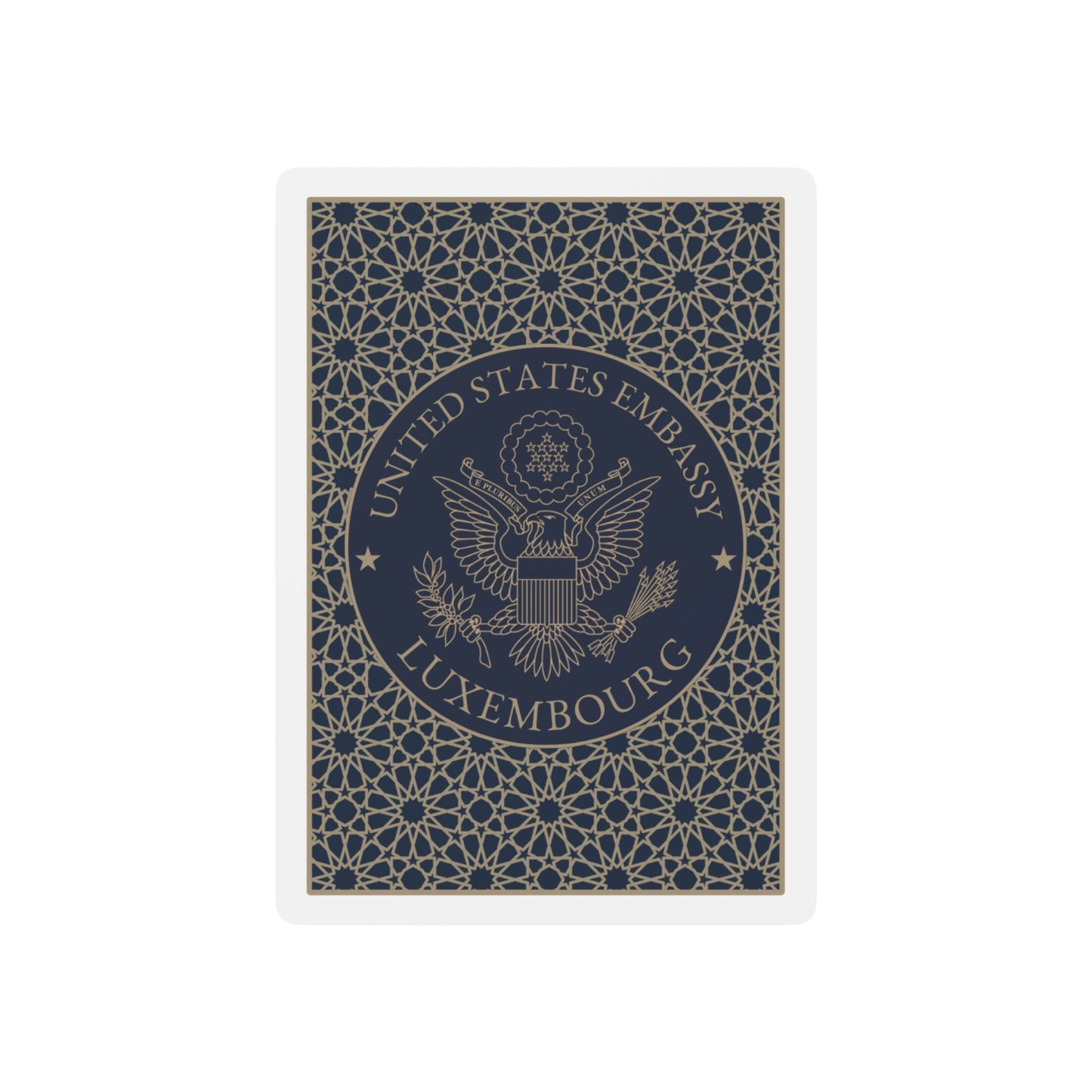 Elegant Playing Cards: Luxembourg