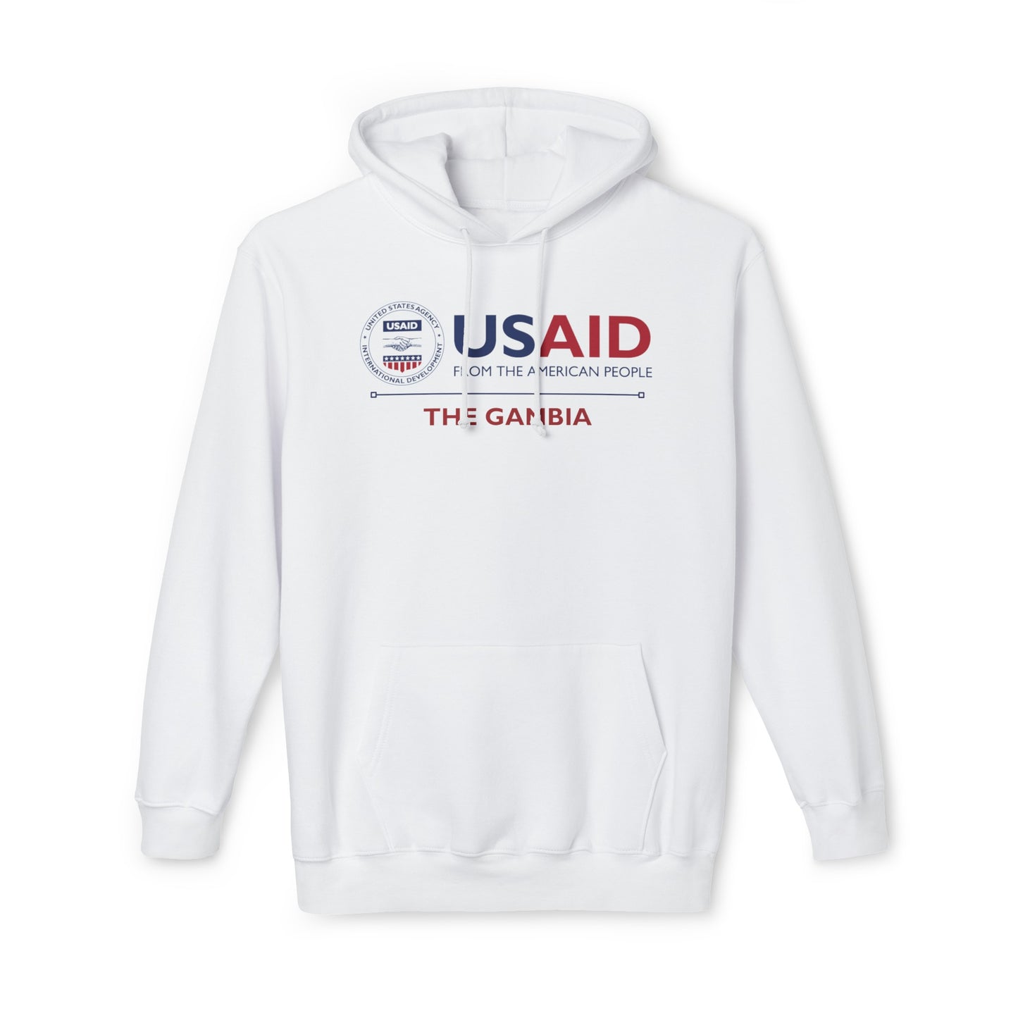 Made in the USA Hoodie, USAID: The Gambia