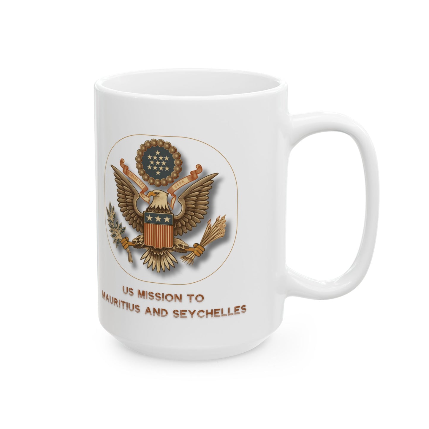 Vintage Great Seal Coffee Mug: Mauritius and Seychelles