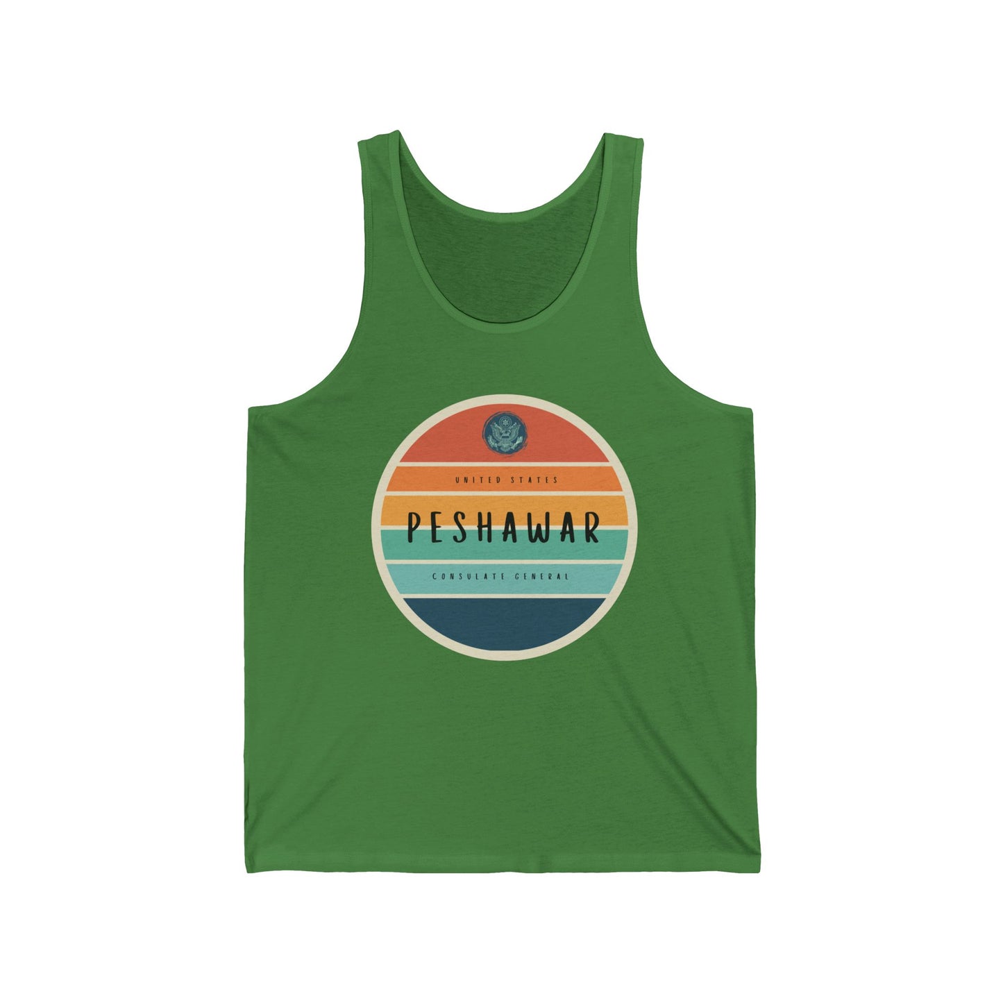 Setting Sun Tank Top: Peshawar