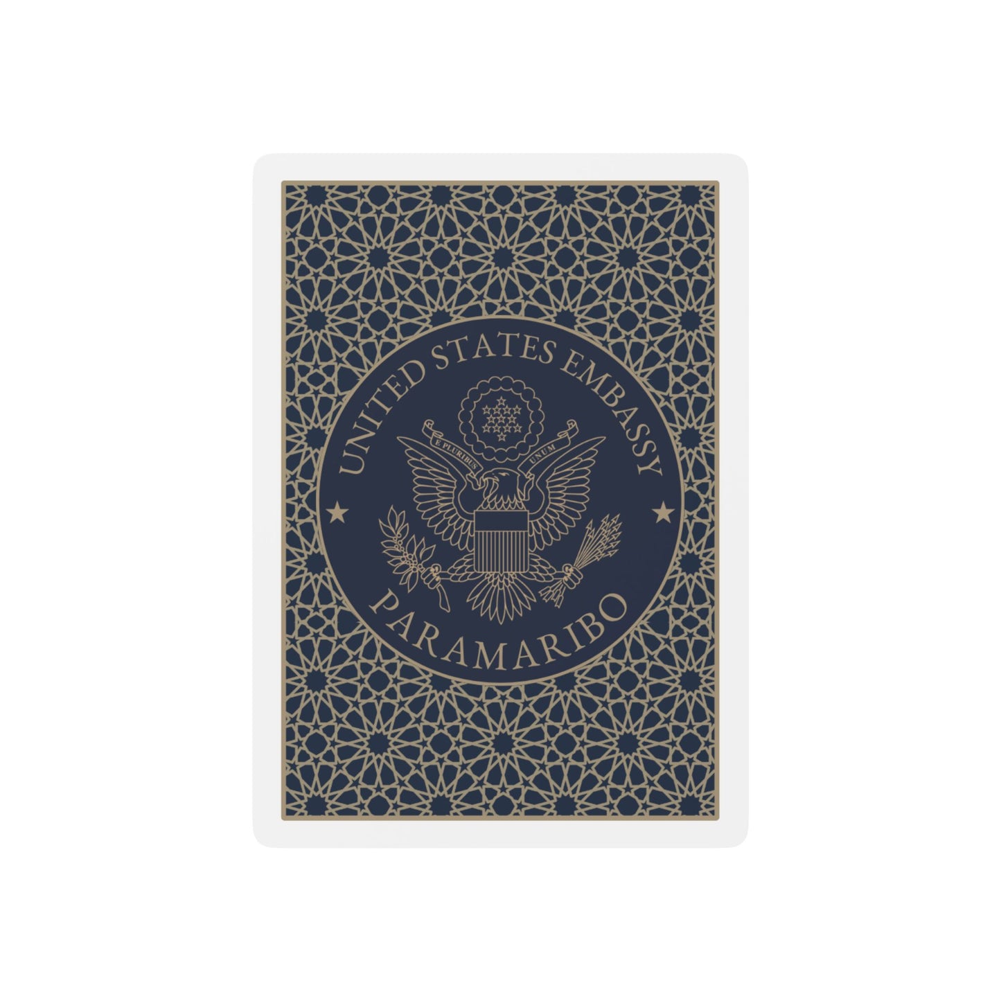 Elegant Playing Cards: Paramaribo