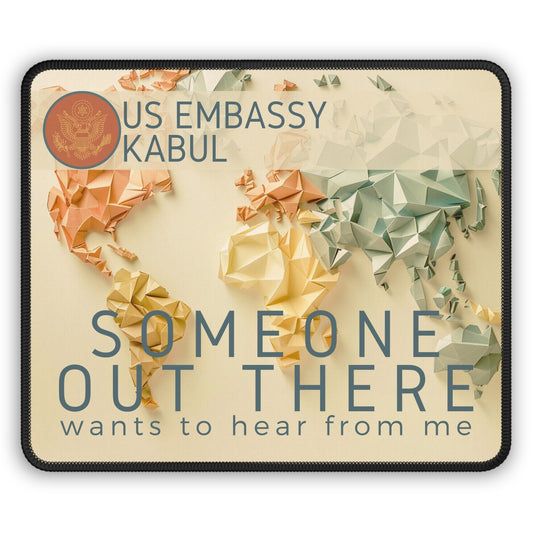 Gorgeous Reminder Mouse Pad: Kabul