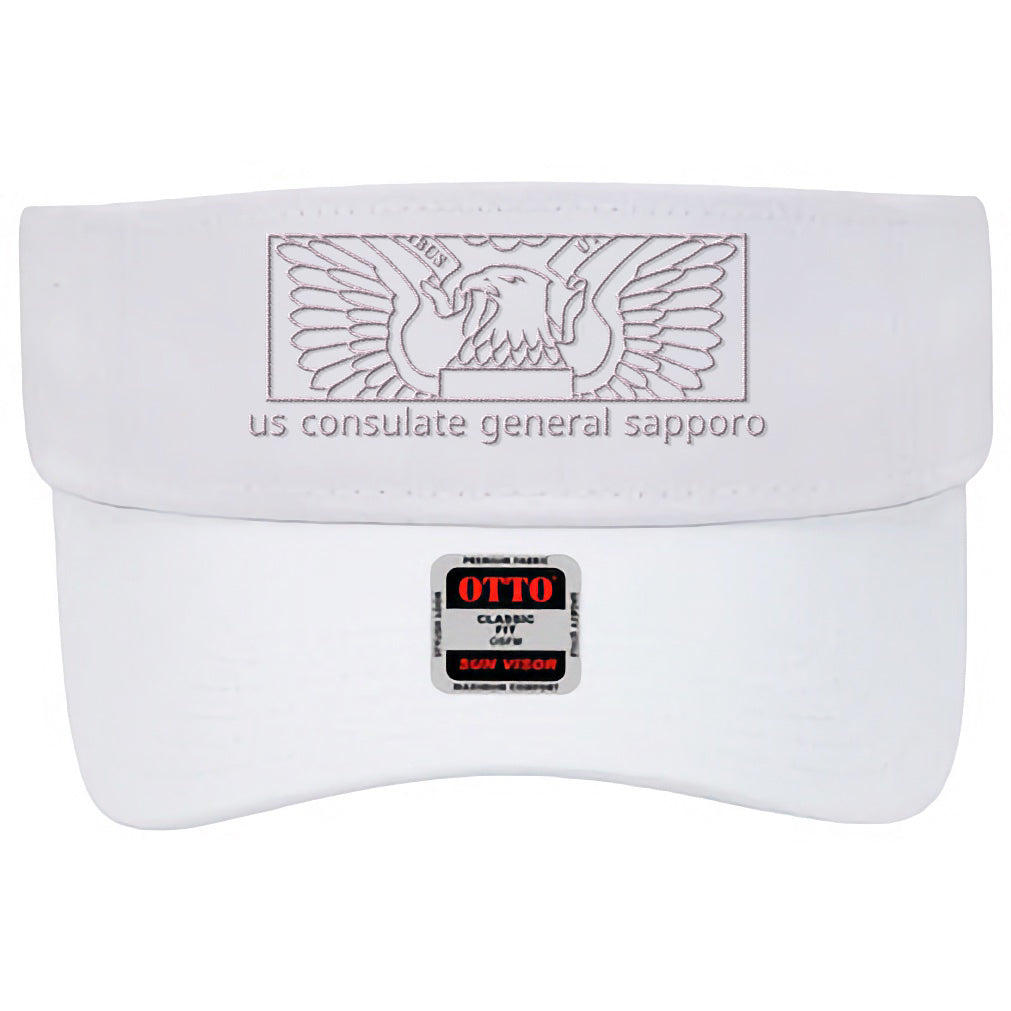 Modern Embroidered Visor: Sapporo