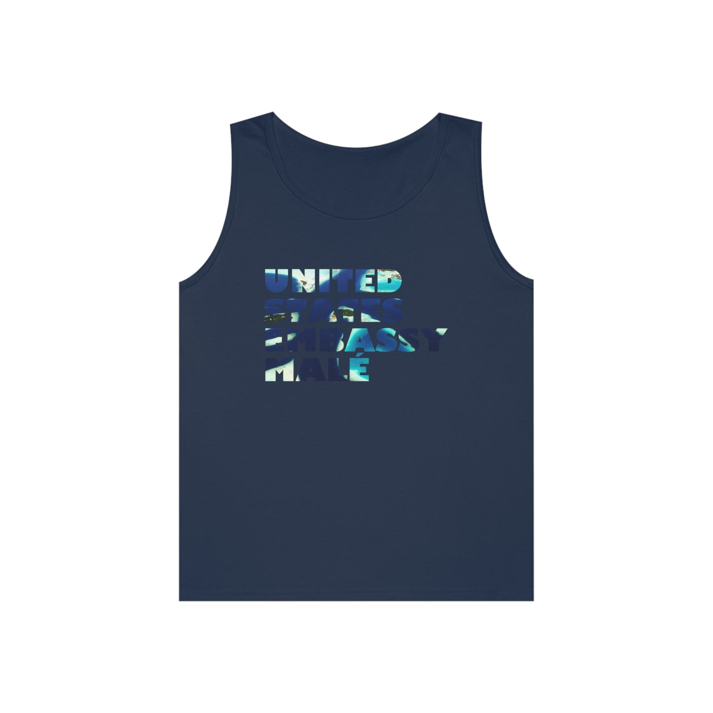 Read the Lines Tank Top: Male