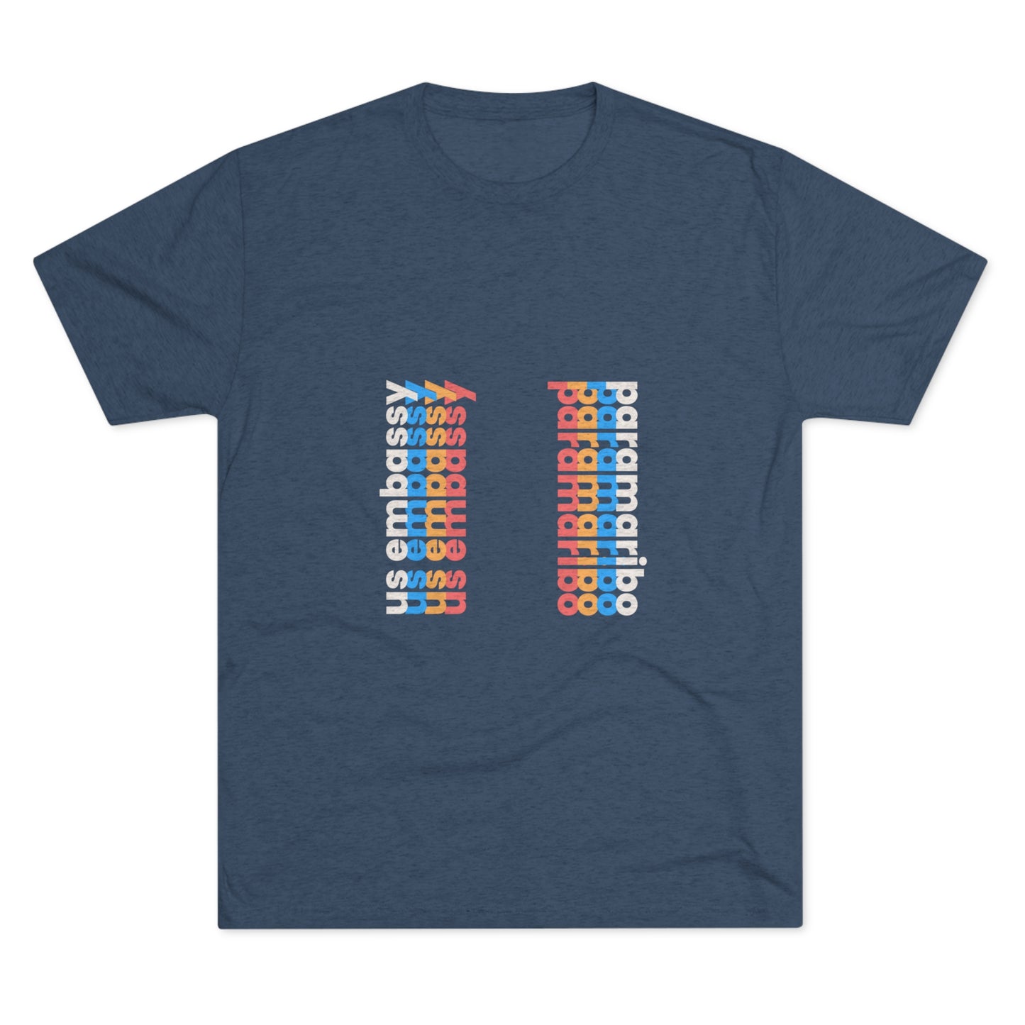 Retro Verso T-Shirt: Paramaribo