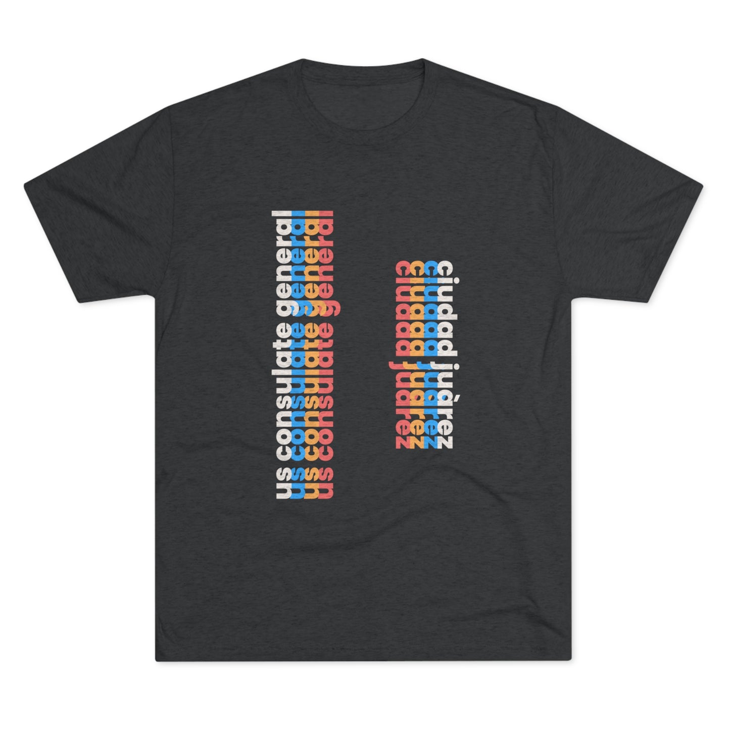 Retro Verso T-Shirt:  Ciudad Juarez