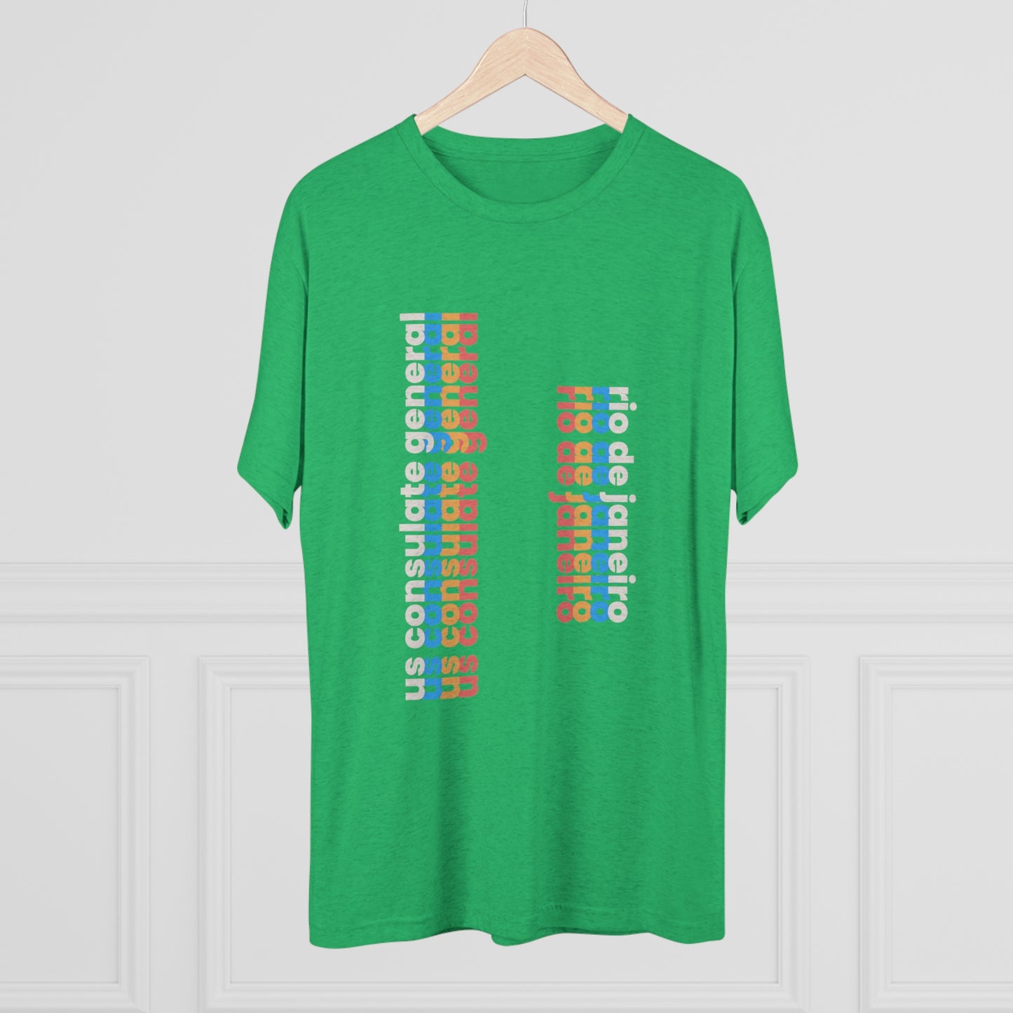 Retro Verso T-Shirt:  Rio De Janeiro