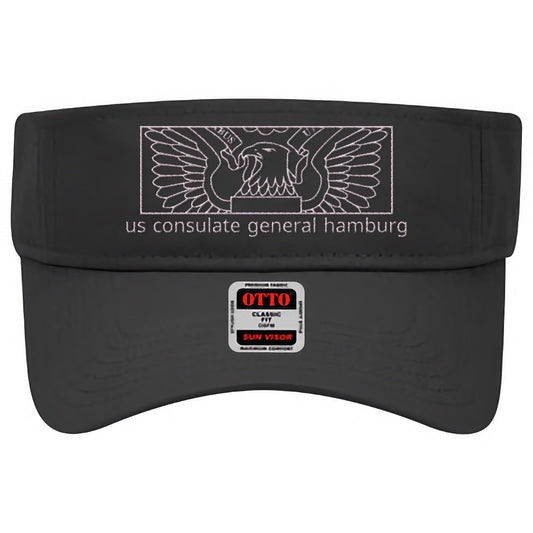 Modern Embroidered Visor: Hamburg