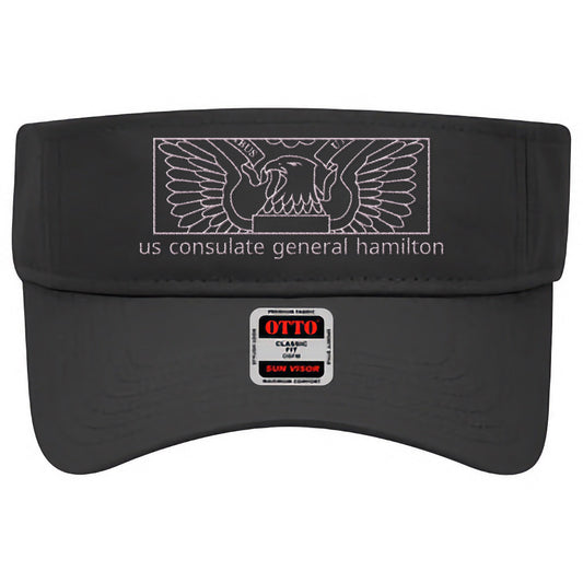 Modern Embroidered Visor: Hamilton