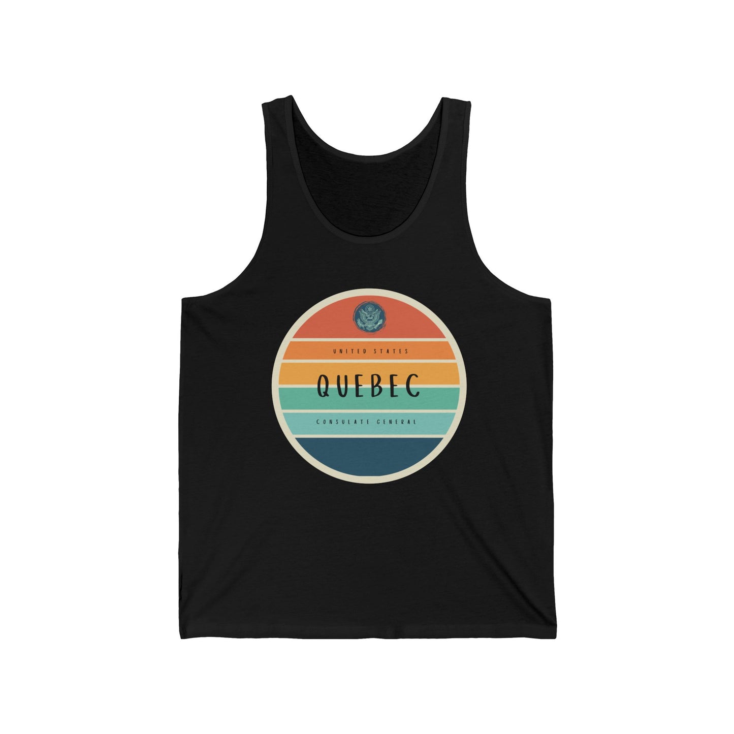 Setting Sun Tank Top: Quebec