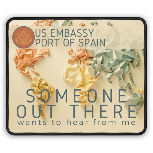 Gorgeous Reminder Mouse Pad: Port of Spain