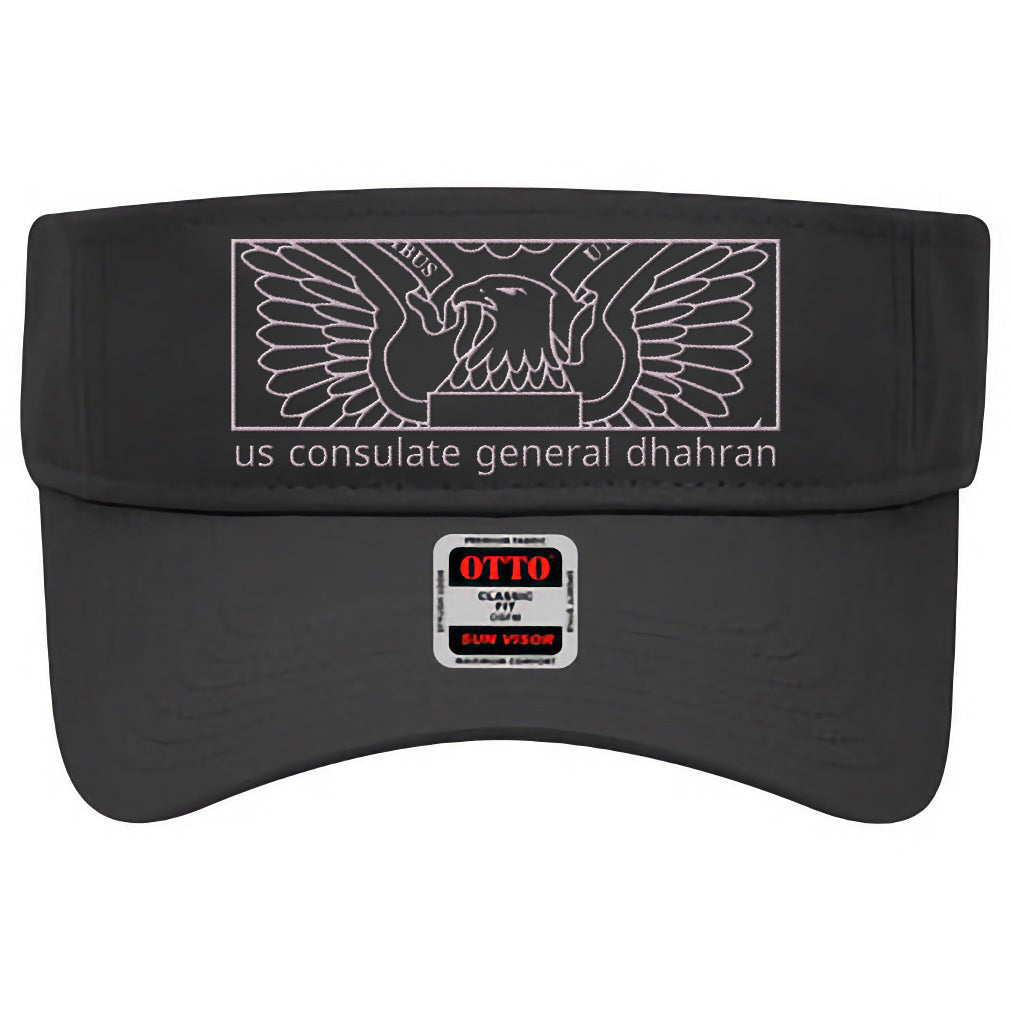Modern Embroidered Visor: Dhahran