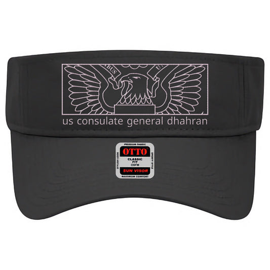Modern Embroidered Visor: Dhahran