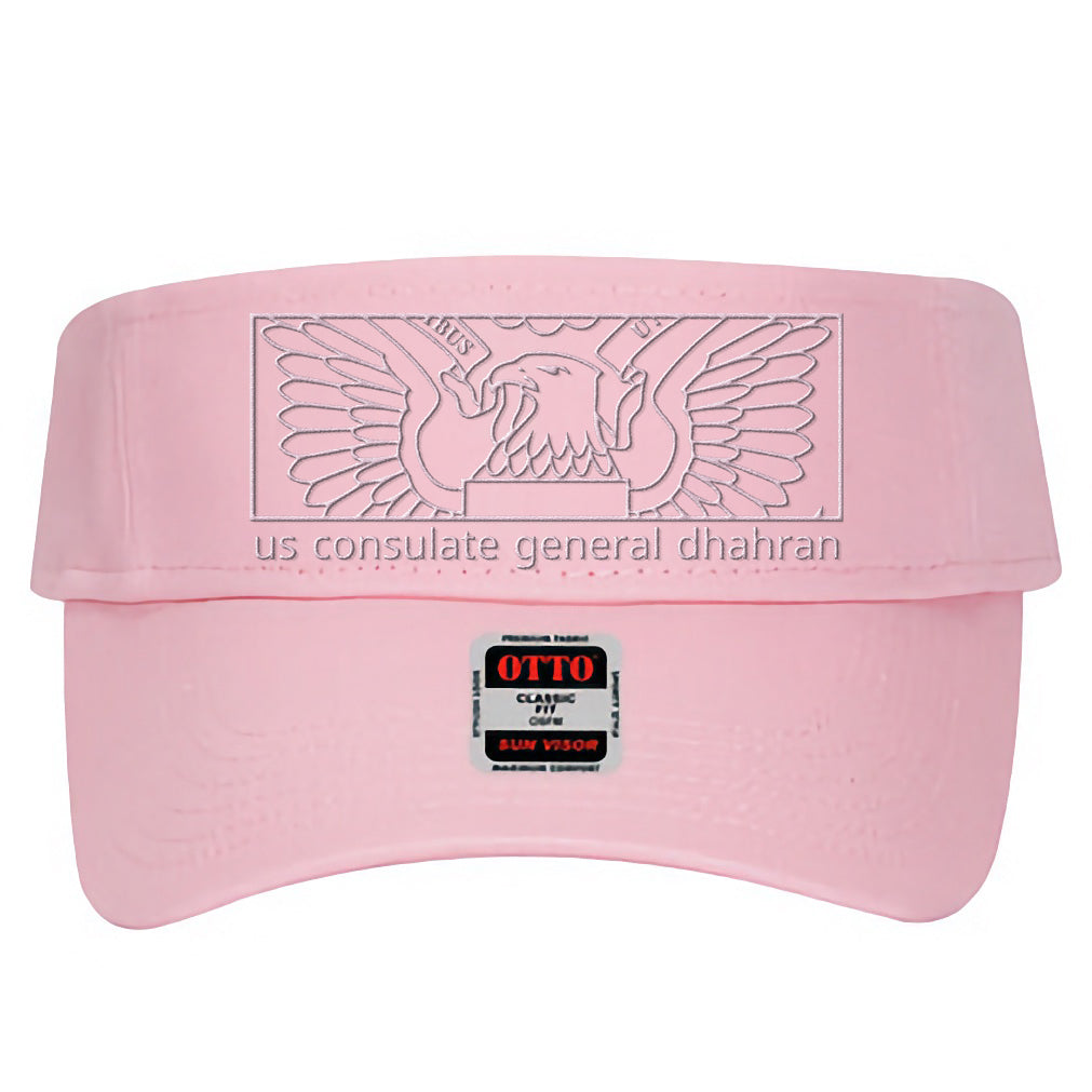 Modern Embroidered Visor: Dhahran