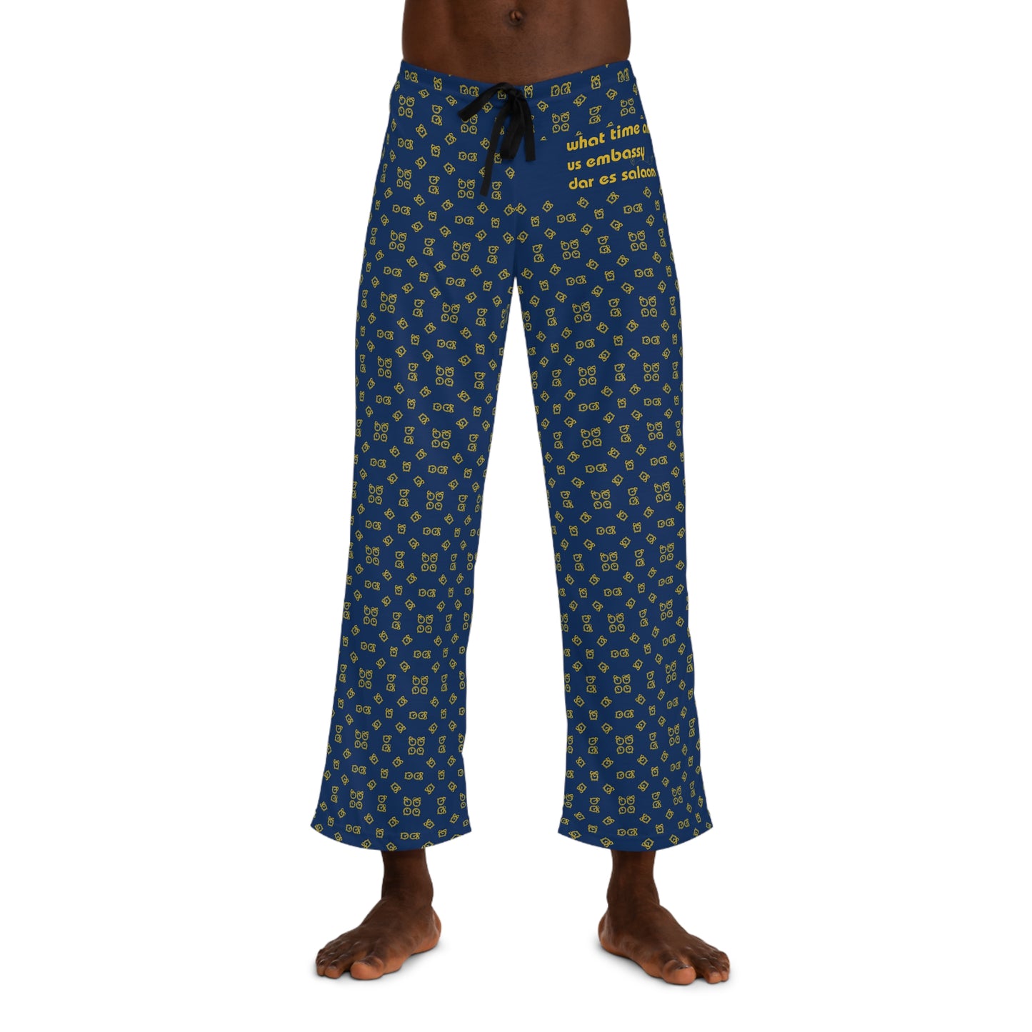 For the Jetlag Addict in Him, Men's Pajamas: Dar es Salaam