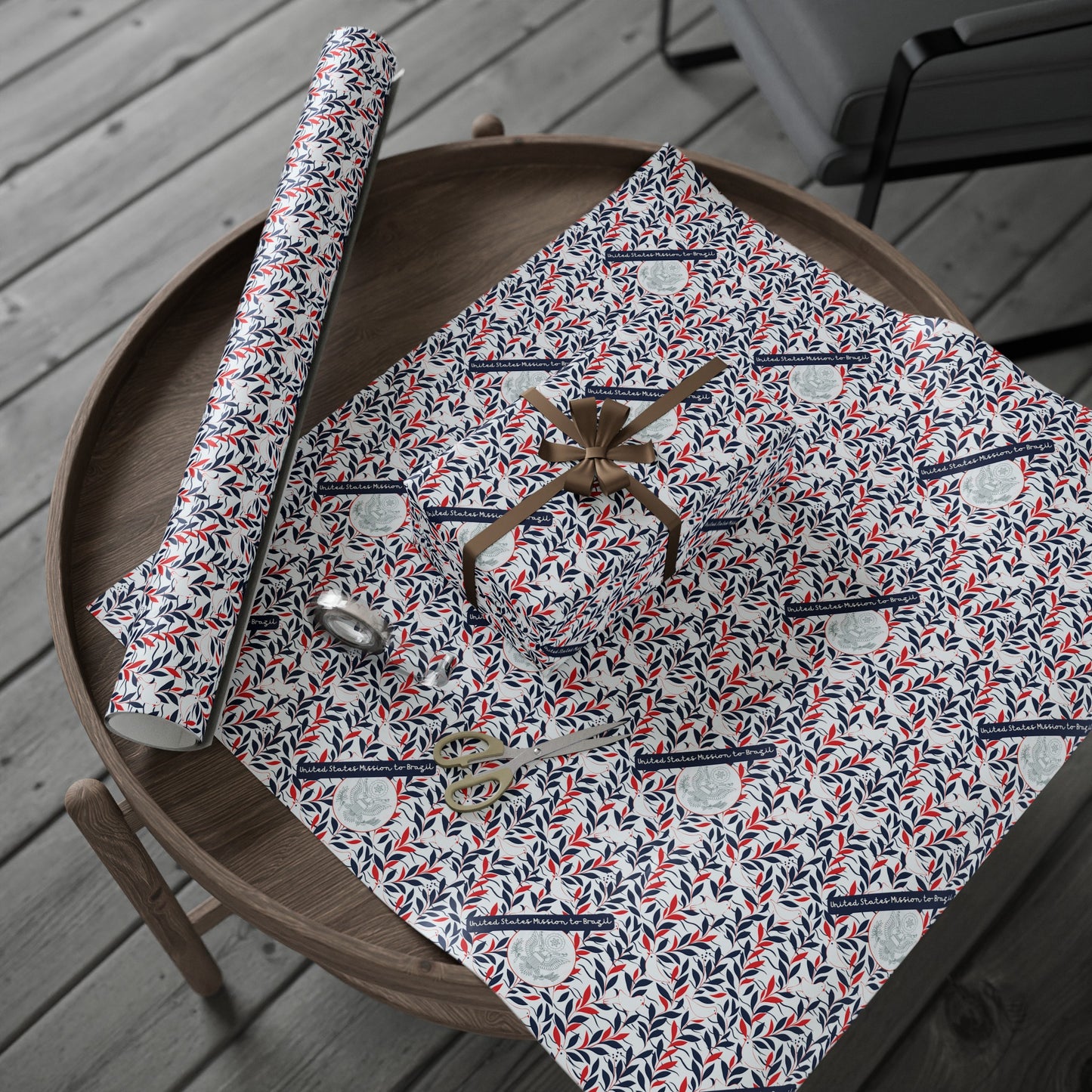 Finding Peace Wrapping Paper: Brazil