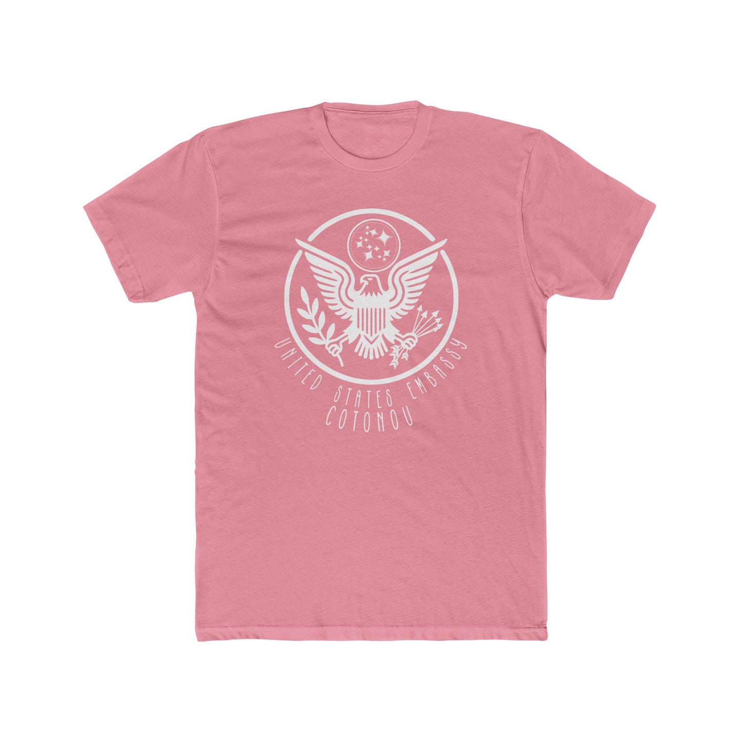 New Art Deco Cotton Crew Tee: Cotonou