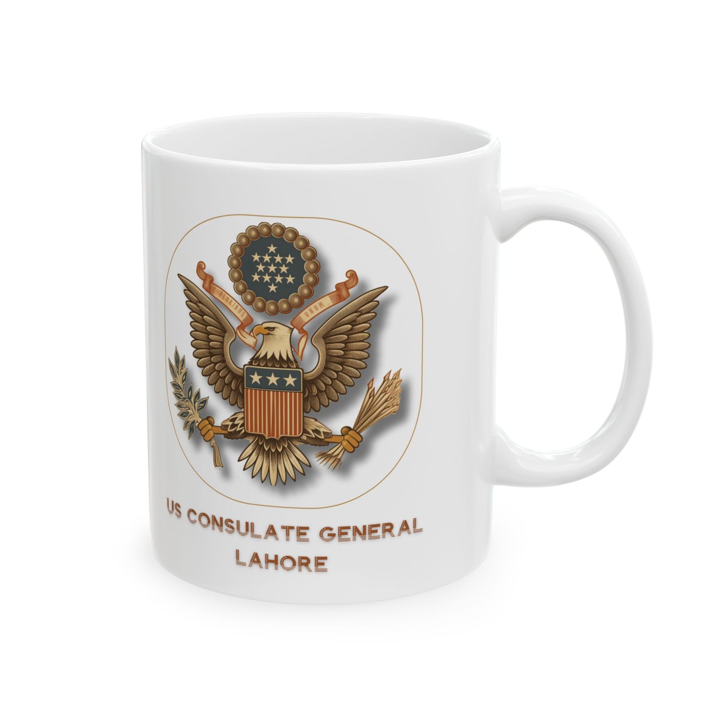 Vintage Great Seal Coffee Mug: Lahore