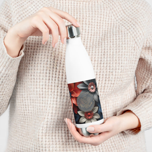 3D Beauty Blooming Stainless Steel Bottle: Global