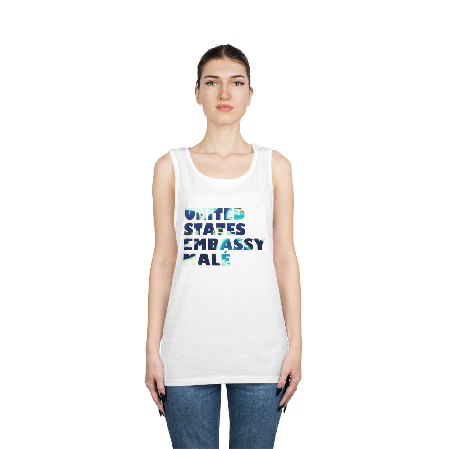 Read the Lines Tank Top: Male