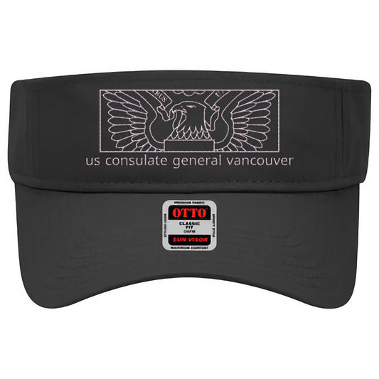 Modern Embroidered Visor: Vancouver