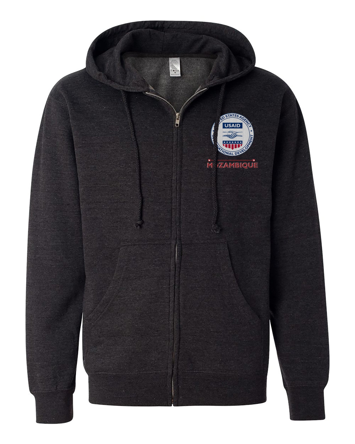 USAID Embroidered Hoodie: Mozambique