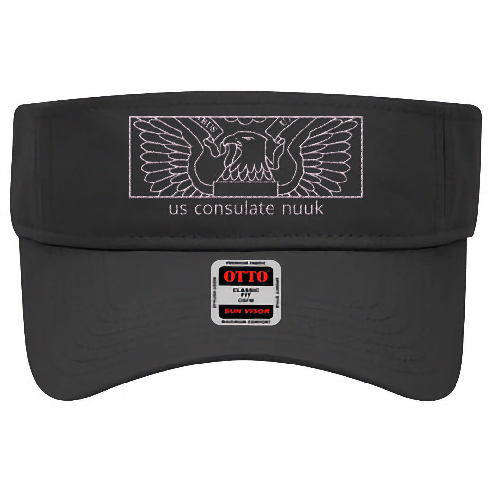 Modern Embroidered Visor: Nuuk