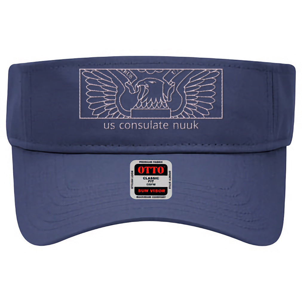 Modern Embroidered Visor: Nuuk