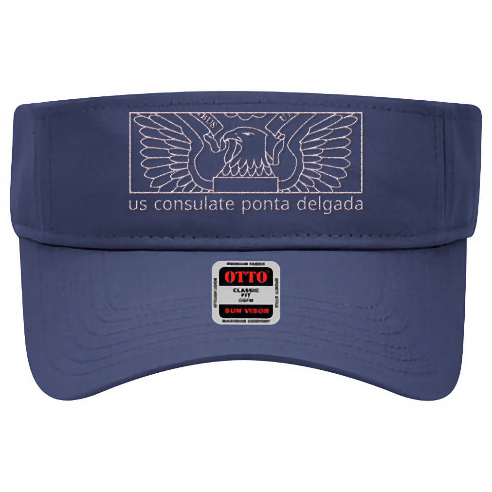 Modern Embroidered Visor: Ponta Delgada