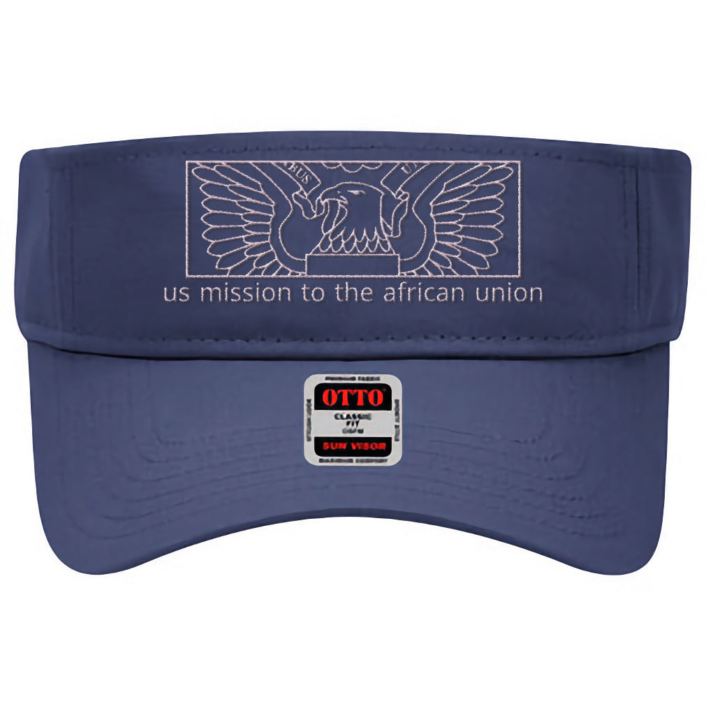 Modern Embroidered Visor: African Union