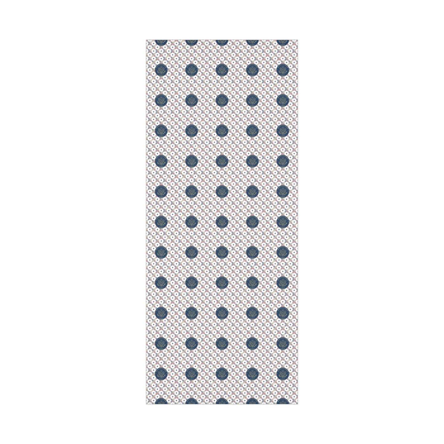 Geometric Gift Wrap Paper: Djibouti