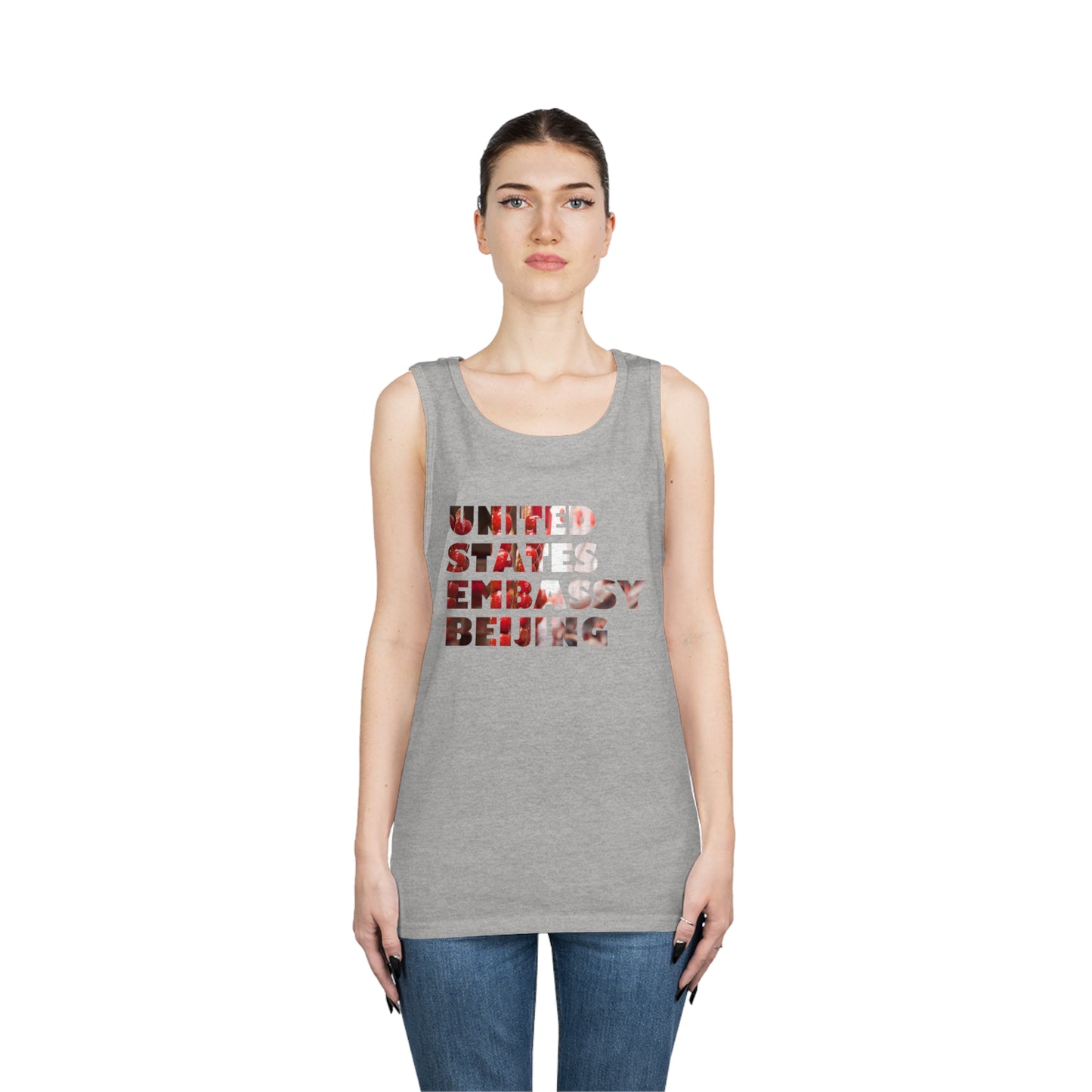 Read the Lines Tank Top: Beijing