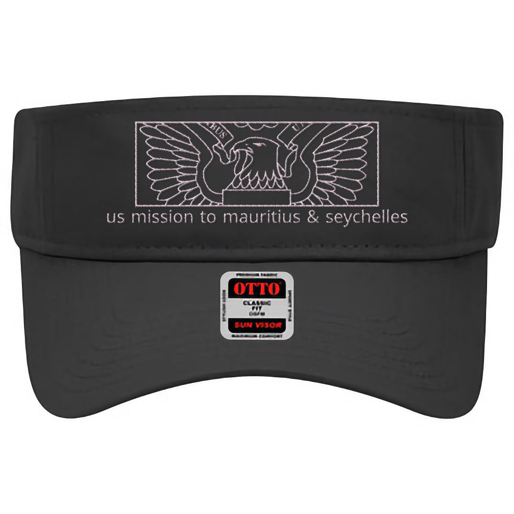 Modern Embroidered Visor: Mauritius and Seychelles