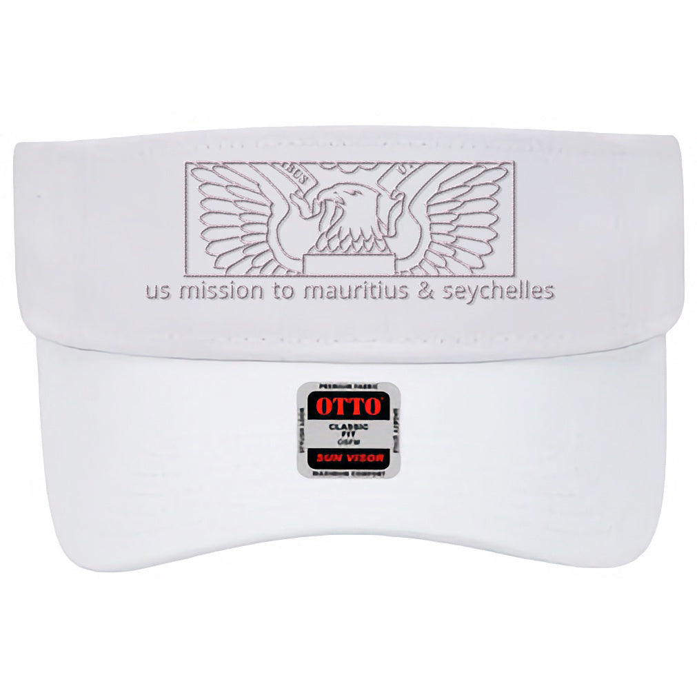 Modern Embroidered Visor: Mauritius and Seychelles