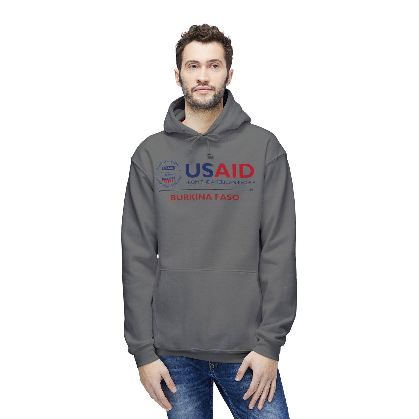 Made in the USA Hoodie, USAID: Burkina Faso