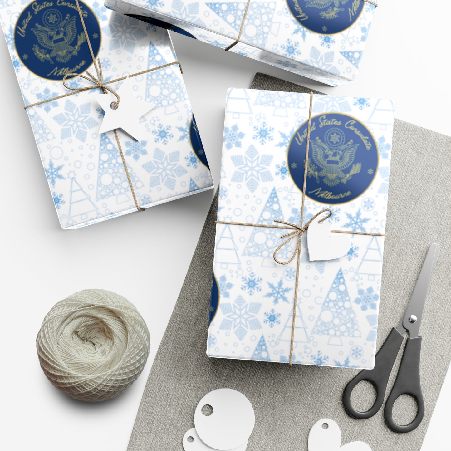 Holiday Gift Wrapping Paper: Melbourne