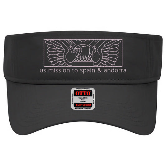 Modern Embroidered Visor: Spain and Andorra