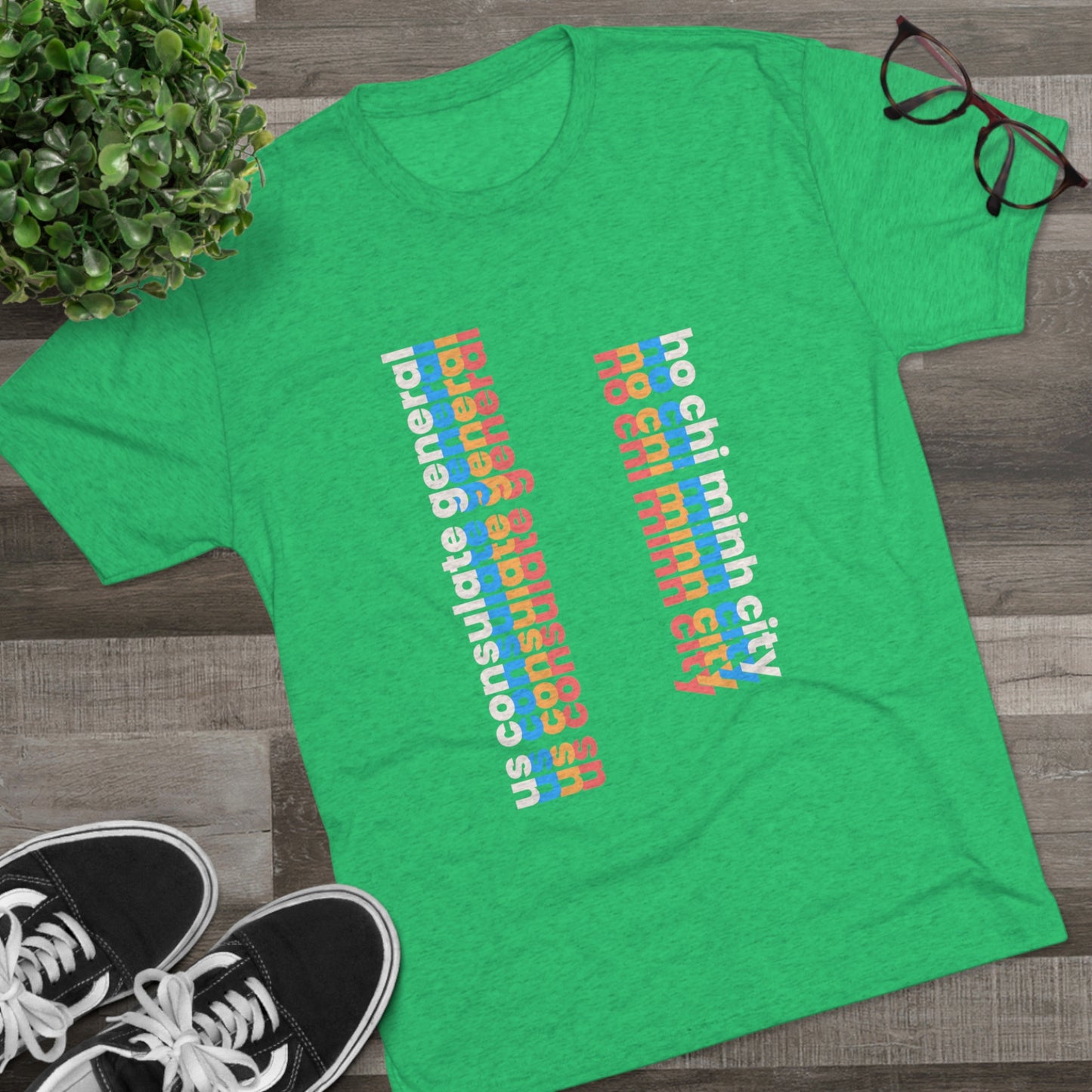 Retro Verso T-Shirt:  Ho Chi Minh City