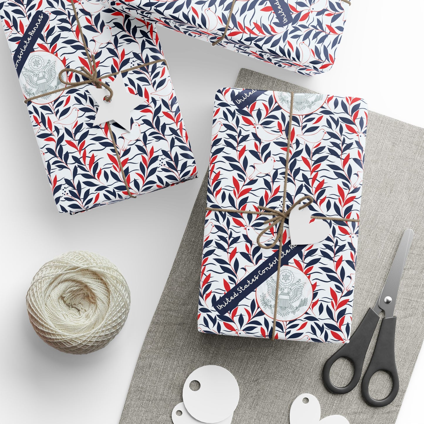 Finding Peace Wrapping Paper: Rennes