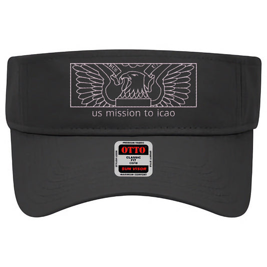 Modern Embroidered Visor: ICAO