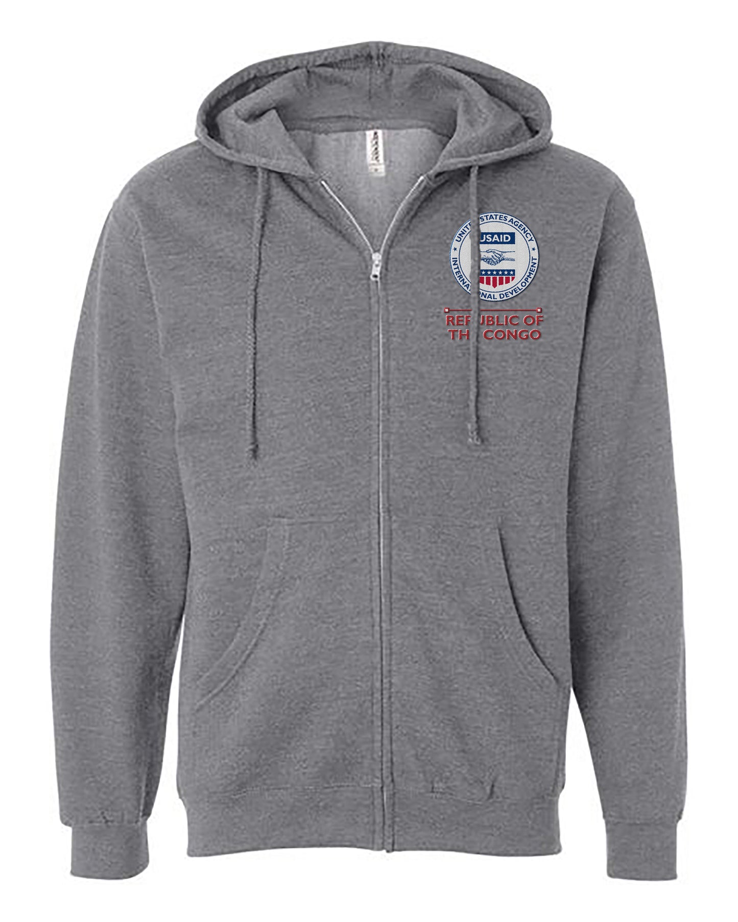 USAID Embroidered Hoodie: Republic of the Congo