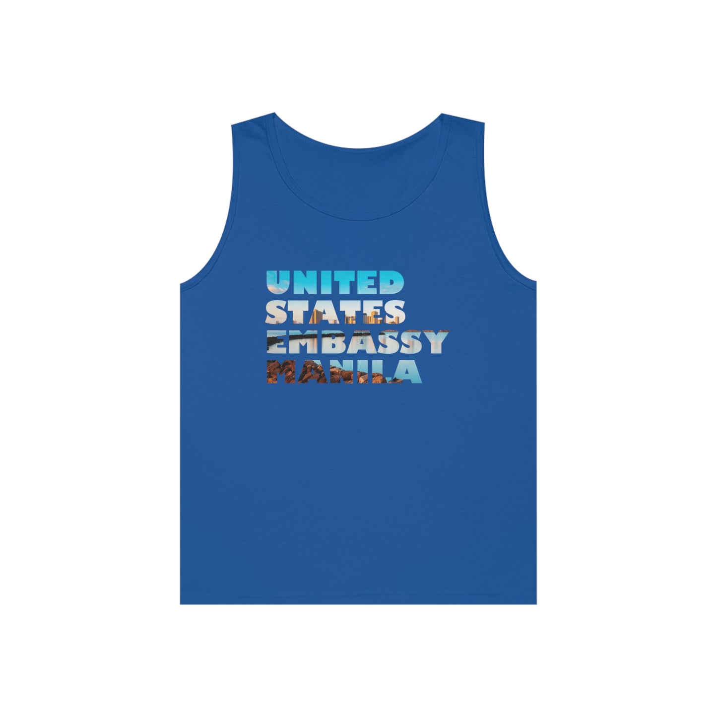 Read the Lines Tank Top: Manila